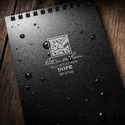 RITR DOPE Log Book 4" x 6"