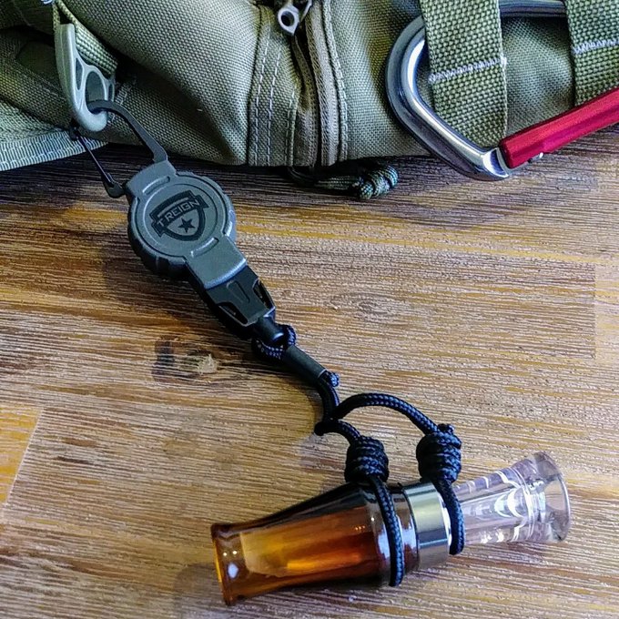 Retractable Gear Tether - Duck Call Attachment