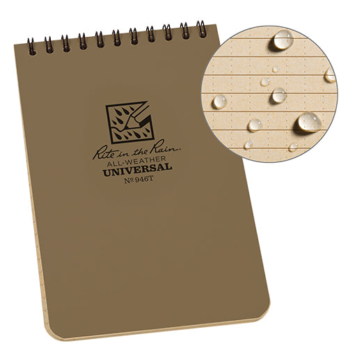 RITR Tactical Note Book 4" x 6"